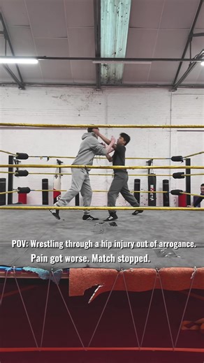 Lessons Learned from a Hip Injury in Wrestling Training