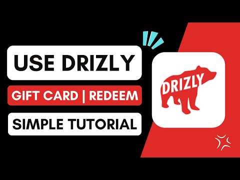 How to Use Drizly Gift Card | Redeem