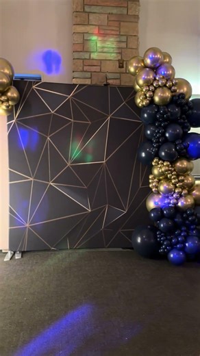 50th birthday set up