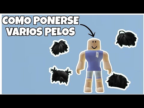 😈HOW TO PUT MULTIPLE HAIRS ON YOUR ROBLOX AVATAR ON COMPUTER😈