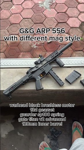G&G ARP 556 AEG with different mag style, which one looks best? #airsoft