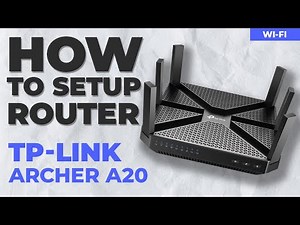 ✅ How to Setup TP-Link Archer A20