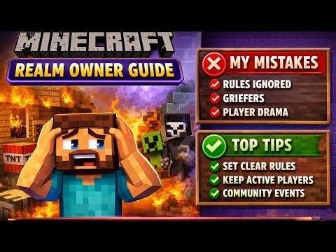 Minecraft realm as an owner