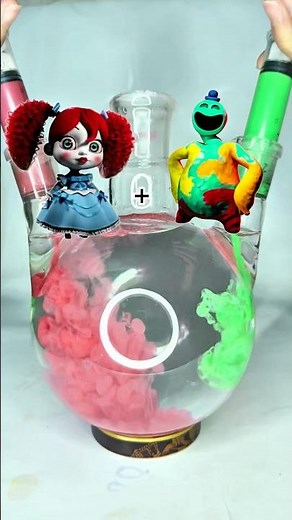 Poppy Playtime Color Mix Madness 🎨👀 #expiment #colors #colormix
