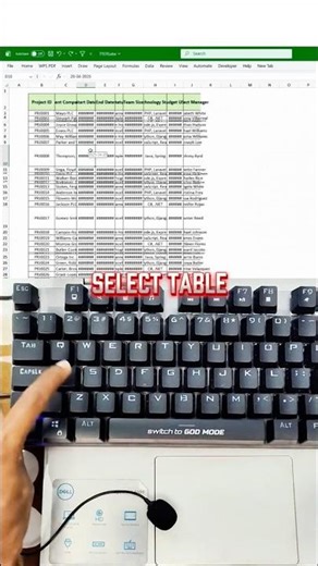 Meesy Excel Data | Still fixing coloumn one by one ?#shorts #ytshorts #viral