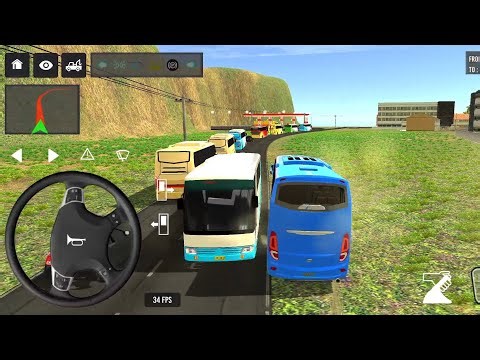 Euro Coach Bus Simulator 🫣🚌 || New Indonesia Coach Bus Simulator Android Gameplay