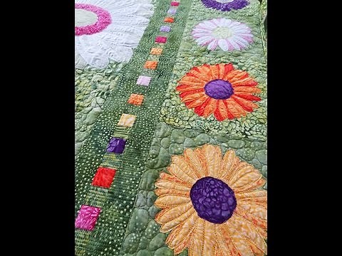 Finishing Full Bloom Block of the Month