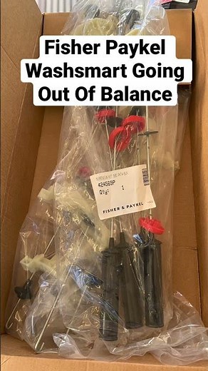 Fisher and Paykel Washsmart Washing Machine Going Out Of Balance = Suspension Kit Replacement