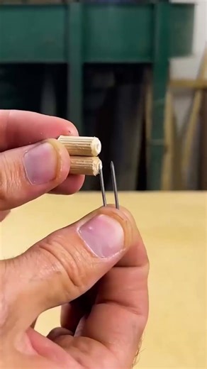 tricks for connecting wooden elbows #shortvideo