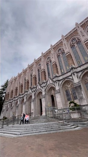 西雅圖景點推薦-超美的華盛頓大學University of Washington😍 #美景 #旅行 #西雅圖 #景觀 #校園 #建築 #旅遊 #travel #trip #seattle #usa