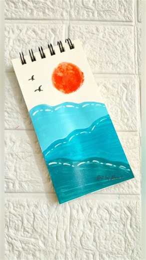 Boho painting 🎨🖌️#shorts #boho #art #painting #viral #trending #sketchbook #diy #acrylicpainting