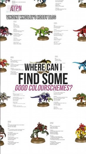 Colourschemes For Tyranids