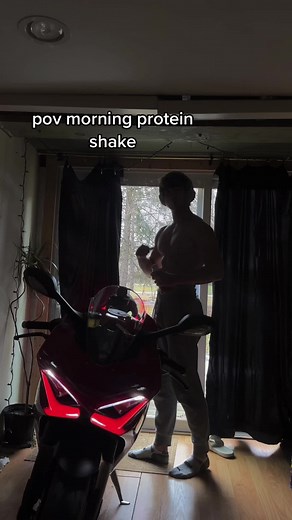 Morning Protein Shake Routine with Best Friend