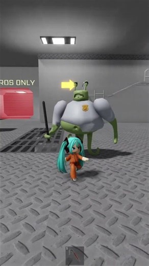 Miku ESCAPE Alien's Prison!
