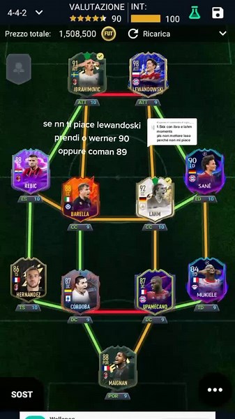 Rispondi a @egro__._ #perte #andiamoneiperte #futbin