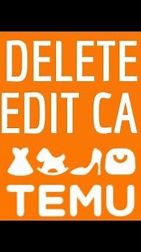 DELETE TEMU CARD, how to delete credit card from Temu on PHONE and PC Windows