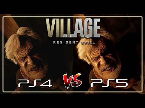 RESIDENT EVIL VILLAGE : PS4 VS PS5 ! 💥 Y a-t-il une grosse différence entre les 2 versions ?