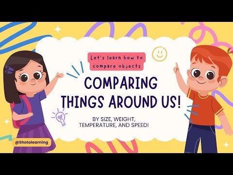 Comparing Objects for Kids: Fun Kindergarten Lesson