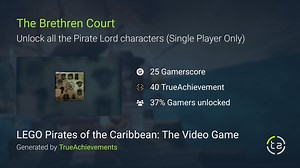 The Brethren Court achievement in LEGO Pirates of the Caribbean: The Video Game