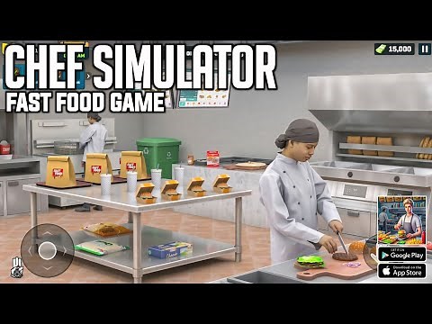 Chef Simulator: Fast Food Game (Early Access) Android Gameplay