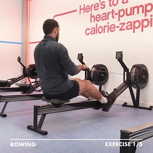35K views · 343 reactions | First time at the gym? We've got a workout just for you to give you a taster of some different machines for a full-body workout. We have a pull, a press and a push movement, with a warm-up and cool down at either end ⬇️ ️Row (Warm-up) 5 - 10 mins 3 sets, 10 - 12 reps ️Lat Pull Down ️ Chest Press ️Leg Press ️ Stepper (Cool Down) 5 mins | The Gym Group | Facebook
