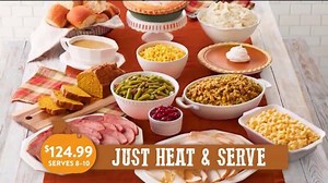 Bob Evans Restaurants Farmhouse Feast TV Spot, 'Thanksgiving: Feeds Up to 10'