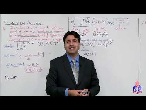 PGC Lectures-Inter Part 1-Punjab Board-Chemistry-Chapter 01-Lecture 10-Combustion Analysis