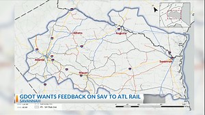 GDOT seeks public input on rail line between Atlanta and Savannah