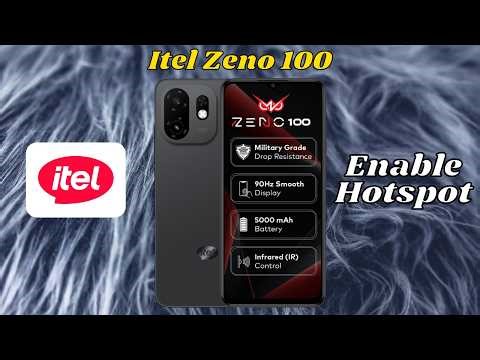📡 How to Enable Hotspot on Itel Zeno 100 – Quick Setup Guide ✅