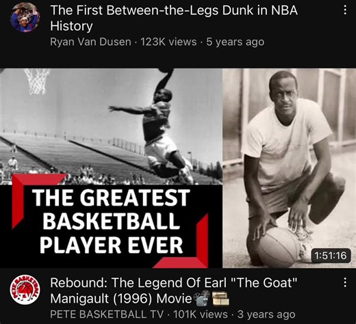 Earl Manigult: The GOAT of Basketball