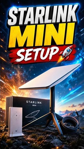 Starlink Mini Is Here! 🚀 Unboxing, Setup & First Look