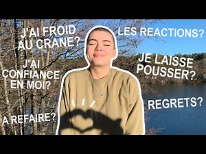 je réponds à vos questions sur mes cheveux rasés♡