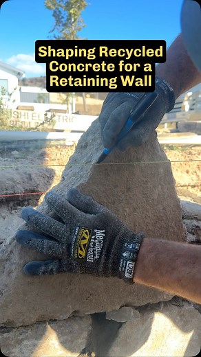 13K views · 1.4K reactions | This is a recycled concrete retaining...