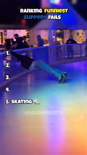Ranking funniest 🤣 slippery fails #shorts