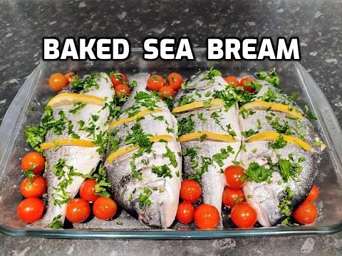 Baked Sea Bream | Oven Baked Fish Recipes | How To Cook Tasty Sea Bream | Homemade Food by Tania