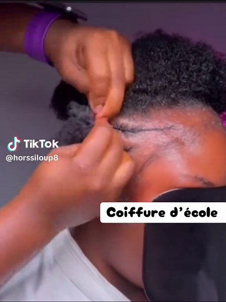 Tuto nouvelle coiffure élégante pour cheveux naturels