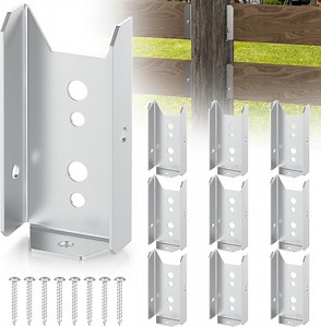 2X4 Fence Brackets Wood Deck Rail to Post Brackets Connectors