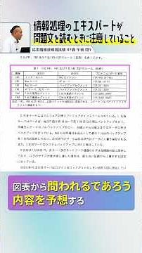 【応用情報】資格取得のエキスパートが問題文を読むときに注意していること【合格者の頭の中】#IT資格 #情報処理技術者試験 #応用情報技術者試験 #CBT #高度試験 #勉強法 #試験対策