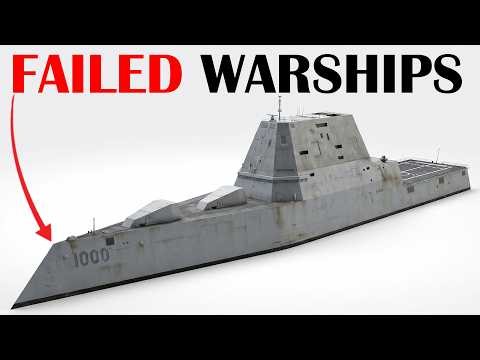 Every Failed US Warship Ever Built & Why They Failed