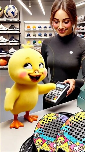 Duck Plays Pickleball with Little Girl | Cute Backyard Fun & Dad’s Funny Cheering 🦆🏓