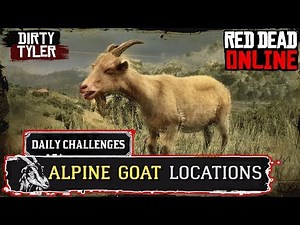 Alpine Goat Locations RDR2 Alpine Goat Guide for Red Dead Online