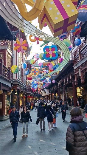 The most magical spot in Shanghai #yuyuan #travel