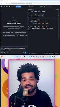 Creating an application with Replit AI - Full video on the channel #shotrs #python #dev