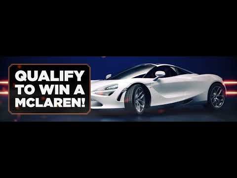 McLaren Raffle | Animated Visual for Casinos
