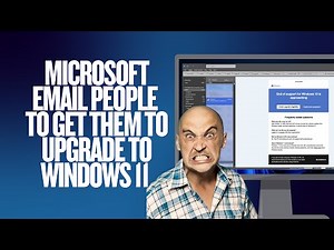 Microsoft Email People To Get Them to Upgrade to Windows 11