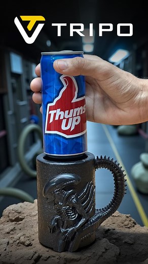 D DesignHub | 🚀 Meet the terrifying Xenomorph — brought to life with the power of Tripo AI! 👾 From concept to 3D model in just minutes, this tool makes... | Instagram