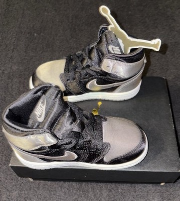 Nike Air Jordan 1 Retro High OG (PS) Satin Shadow FD5304 010 Size 8C | eBay