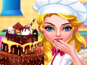 Play Chocolate cake cooking party | Free Online  Games. KidzSearch.com