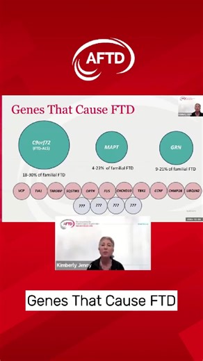 🧬 Is FTD genetic? In some cases, yes. C9orf72, MAPT, and GRN are the most common #genes linked to #FTD, but they’re not the only ones. Symptoms can vary even in the same family, which makes #genetic FTD hard to recognize, even for doctors. Link in bio to learn more.