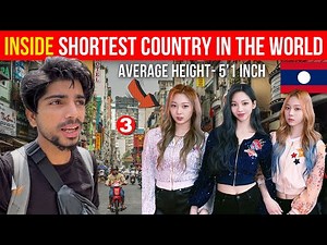 Inside World’s SHORTEST Country By Height : Laos! 🇱🇦